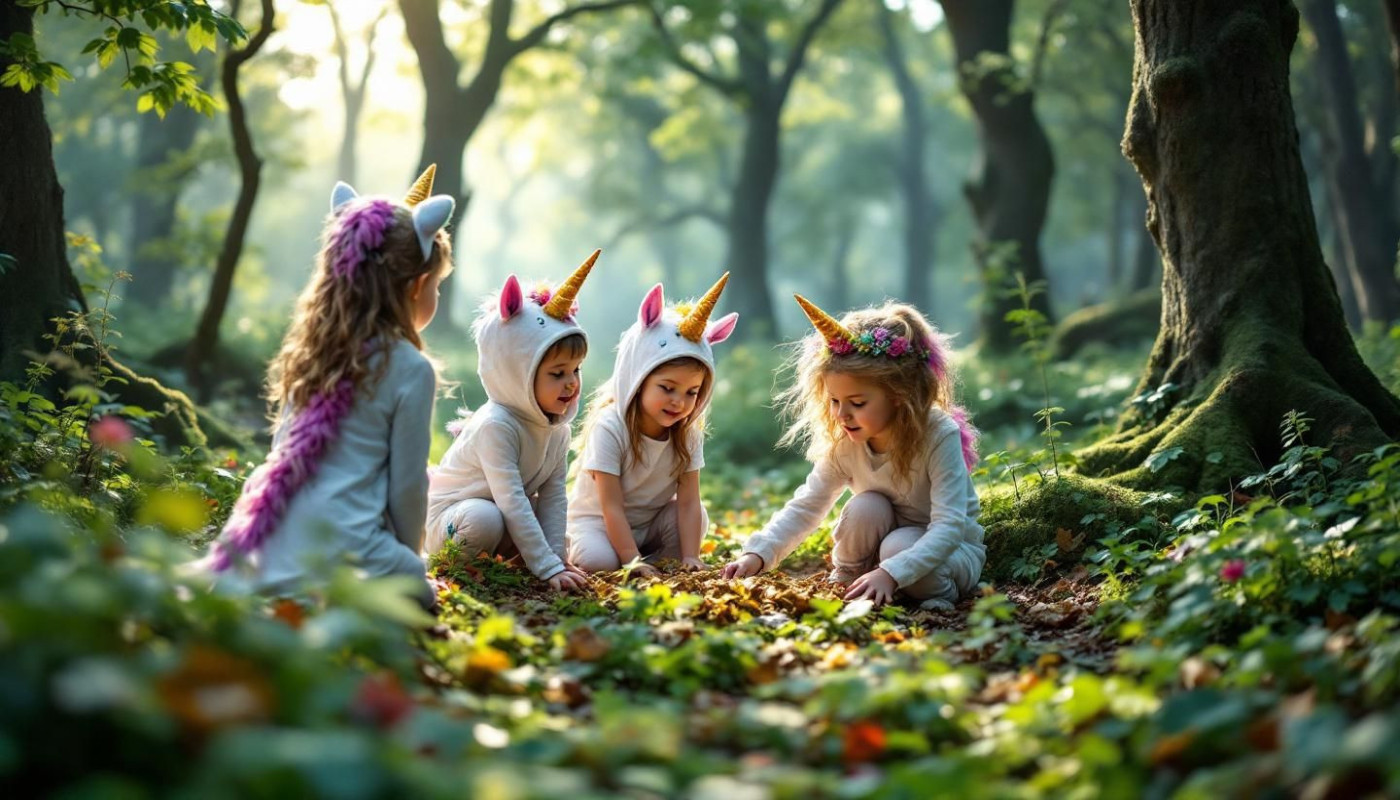 Comment organiser une chasse au trésor sur le thème des licornes pour enfants ?