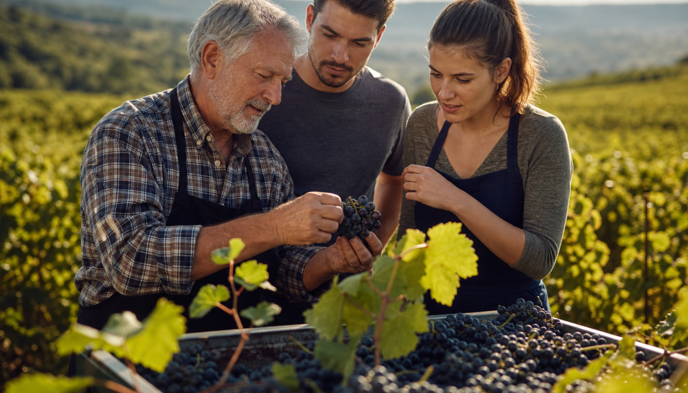 Vignerons et transmission familiale : quand tradition rime avec innovation